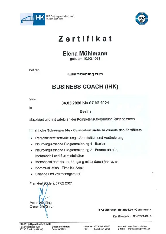 ihk business coach elena muehlmann
