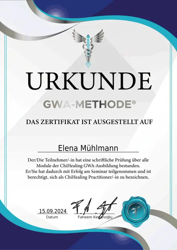 zertifikat gwa methode elena muhlmann
